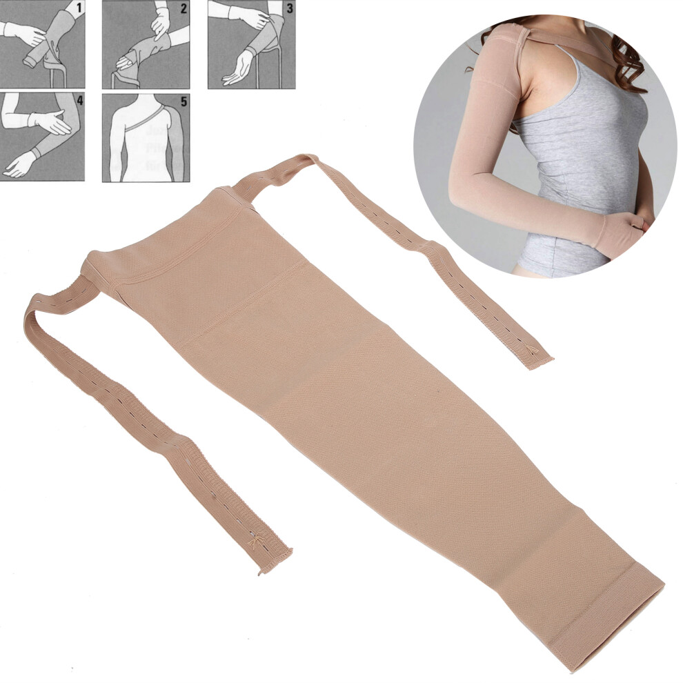 Post Mastectomy Compression Sleeve Elastic Arm Swelling Lymphedema Relief SleeveM