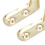 6Pcs Billiards Corner 4in Pool Table Pocket Brackets Set Accessories for Web Net Bags 5