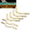 6Pcs Billiards Corner 4in Pool Table Pocket Brackets Set Accessories for Web Net Bags 10