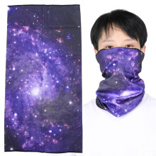 Vielseitiger Gesichtsschlauch, Stirnband, Handgelenkschutz, 45x24cm, elastischer Polyester