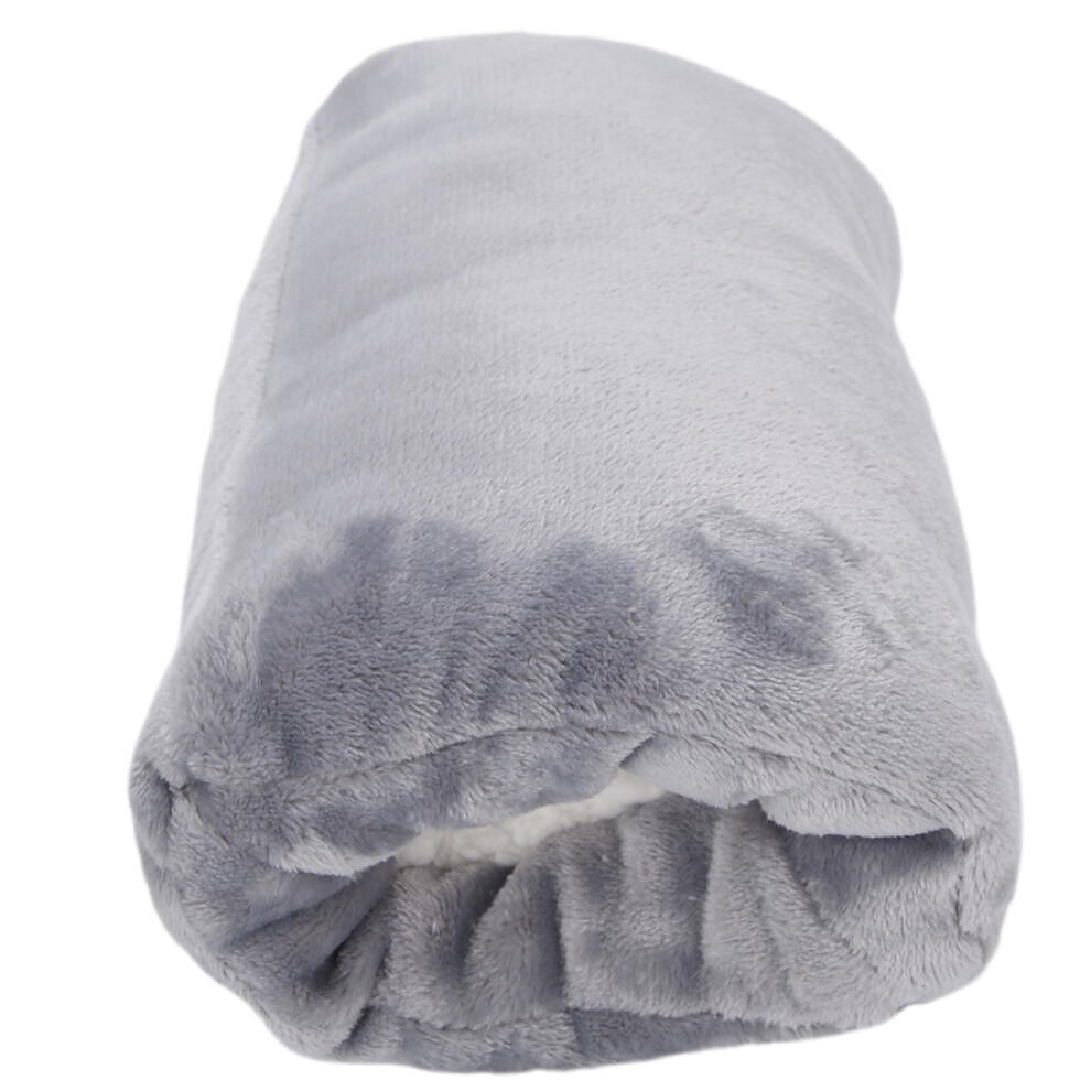 Electric Hand Warmer Velvet USB Handwarmer Pocket Pouch Winter Warm Heating Pad