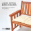 Homescapes (Two Seater, Cream) Bench Cushion 3
