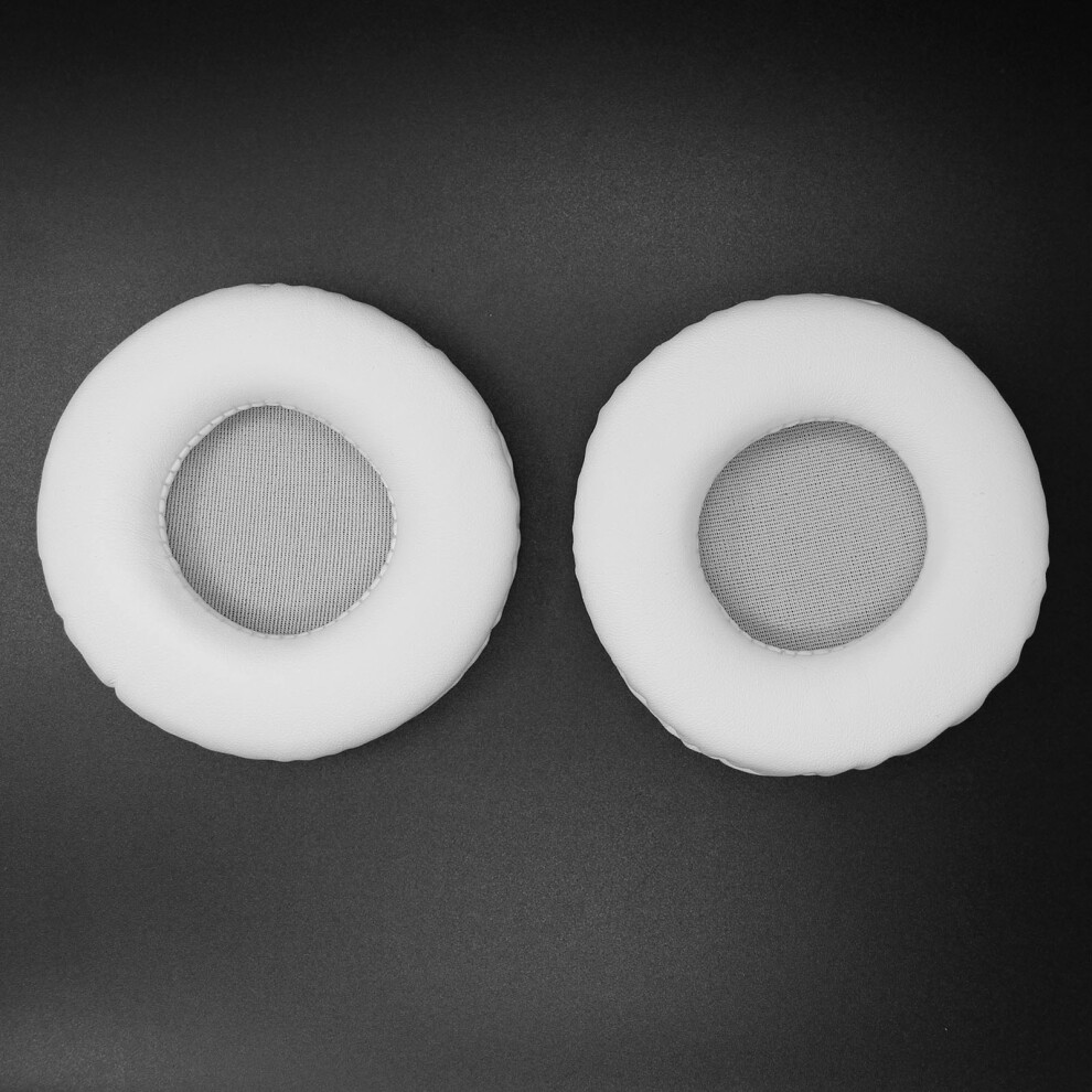 Replacement Ear Pads Pu Leather Ear Cushions Replacement For Philips/Rapoo/Audio-Technica/Sony/Logitech Headphone Ear Pads 60Mm White 3251323304390