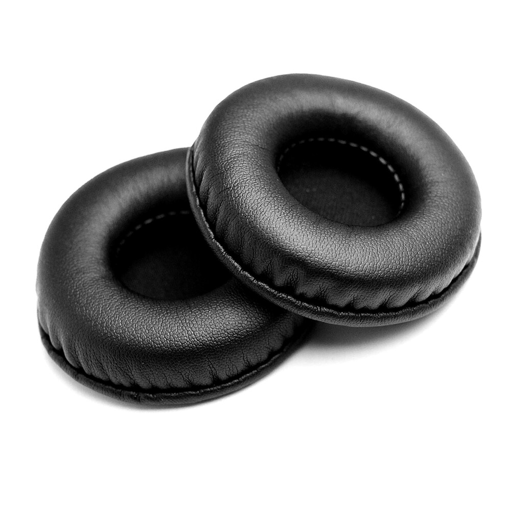 Replacement Ear Pads Pu Leather Ear Cushions Replacement For Akg/Ath/ Headphone Ear Pads 75Mm Black 8441323304321