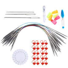 Knitting Needle Set Circular Knit Picks Options Interchangeable Sewing Embroidery Supplies 40cm