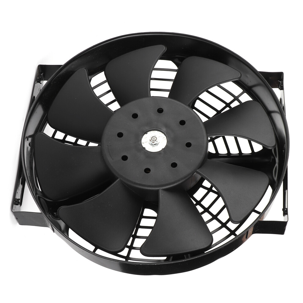10In Universal Fan Engine Cooling Electric Radiator Air Conditioning Dc 12V 80W 2400Rpm For Car Truck 9481323305927
