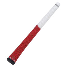 Robuster Gummigriff für Golfschläger, 12,5 mm, rutschfest, Weiß/Rot