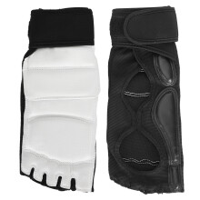 2pcs Taekwondo Foot Guard Boxing Protection Ankle Support for Adult Children Kickboxing Gym TrainingBlack and White M