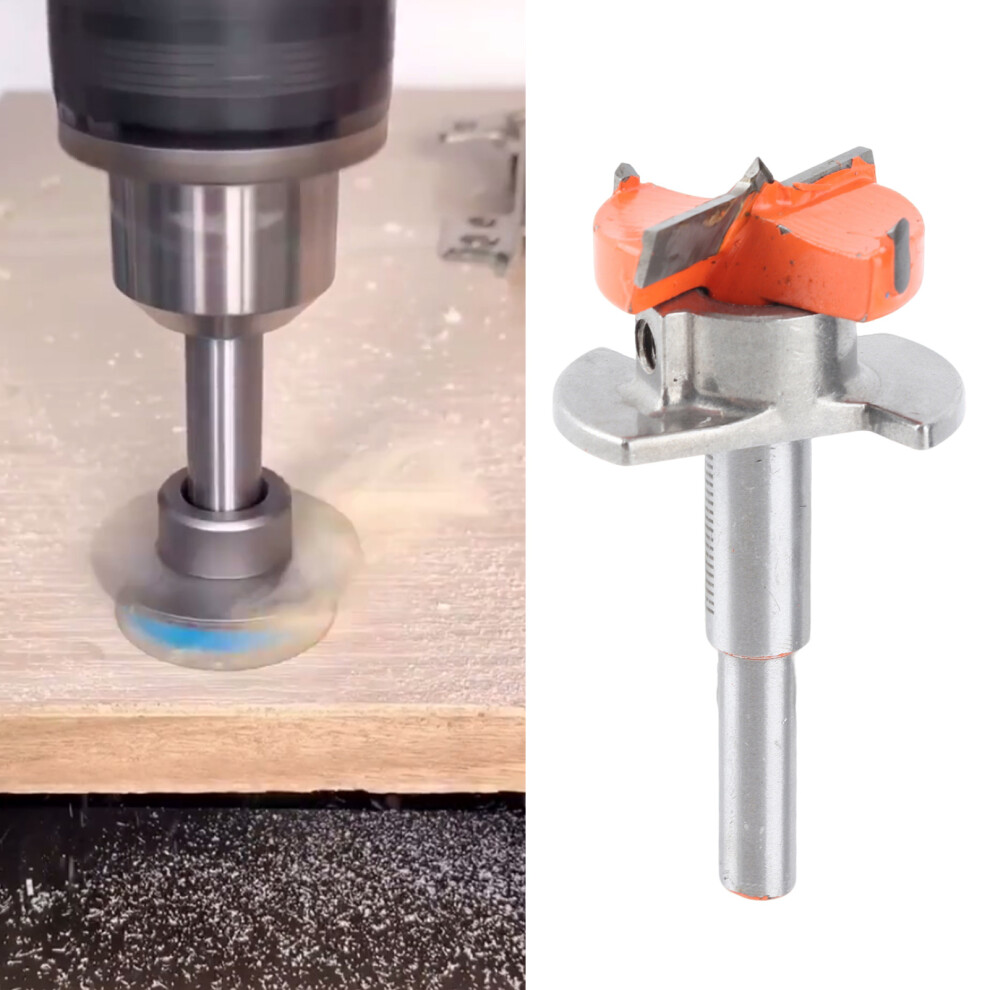 Hinge Hole Opener Drilling Door Boring Jig Locator Concealed Woodworking Tools 35Mm 4921323307637