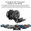 Dual-USB-Auto-Ladegerät Zigarettenanzünder-Steckdose 12-24V 3A mit Voltmeter in Schwarz 4