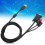 VGA HD-Kabel mit Audio-Adapter für Dreamcast, 1,8 m, Schwarz 1