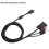 VGA HD-Kabel mit Audio-Adapter für Dreamcast, 1,8 m, Schwarz 4