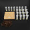 Queen Bee Rearing Box Cage Plastic Breeding Cell Cup Kit Beekeeping Equipments Supplies 5