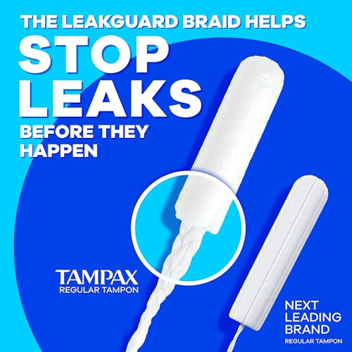 ampax Pearl Tampons Multipack, Regular/Super Absorbency 2