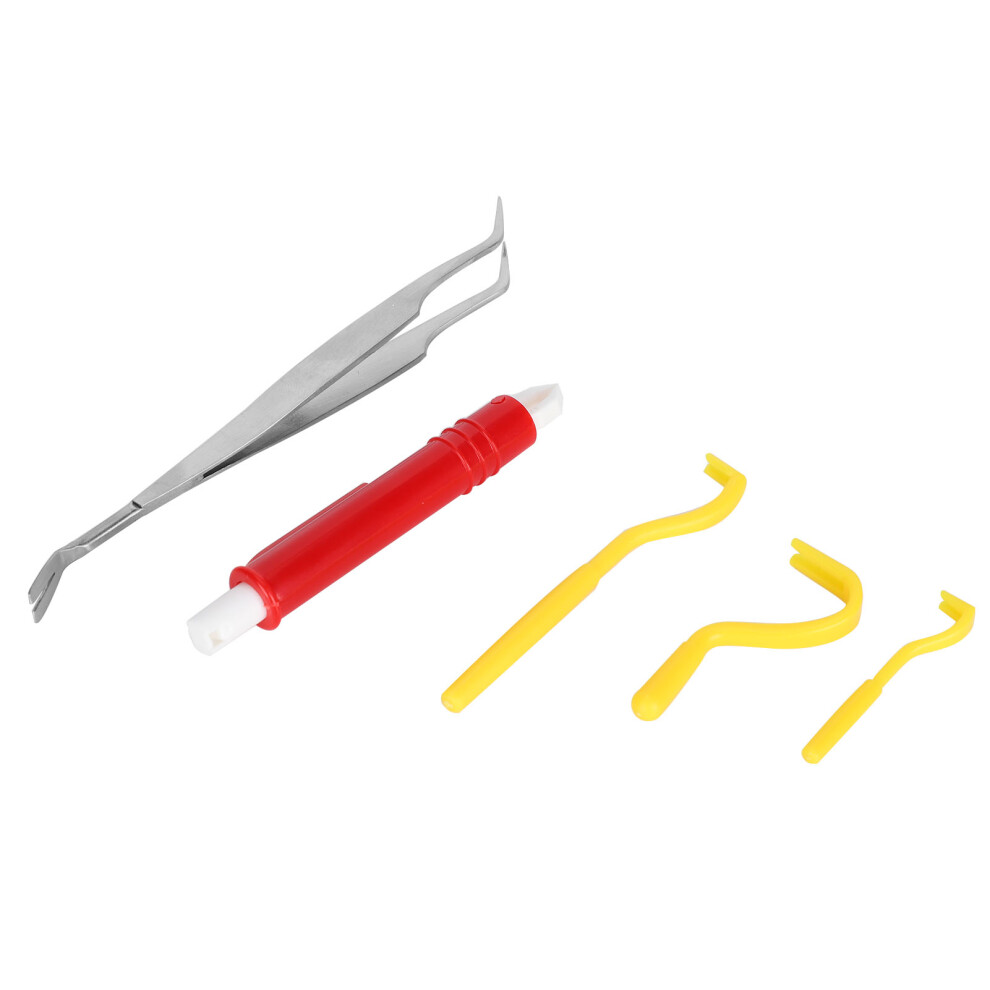 Red 5Pcs/Set Pet Louse Lice Clamp Flea Clip Removal Tool Kit Ticks Remover For Dog Catyellow Flea Clip Flea Pen