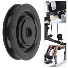 10 Stück Nylon-Lagerrollenrad 90mm Fitness-Hebezubehör