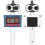 Tragbarer Handanemometer Windgeschwindigkeitsmesser für Bildung Becher-Design 16