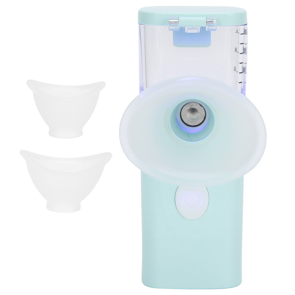 USB Charging Handheld Eye Care Spray Portable Eye Moisturizing Cleaning Soothing MachineCyan