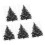 5 Set Plastic Embossing Folders DIY Card Making Scrapbooking Paper Craft Christmas Tree Pattern 10
