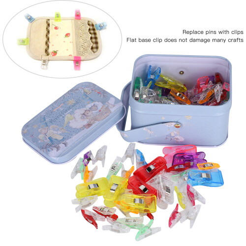 100Pcs Quilting Clips Sewing Fabric for Binding Crafts Hanging Little Things Tools 2