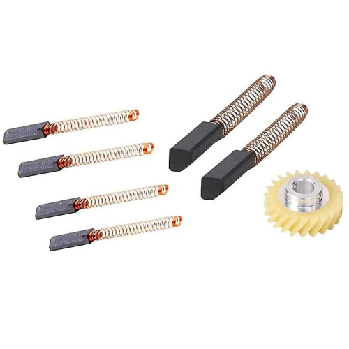 1 σετ W10380496 Βούρτσα μοτέρ ανάμειξης με βάση από άνθρακα