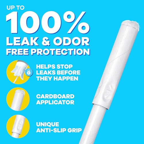 Tampax Cardboard Tampons Super Plus Absorbency 2