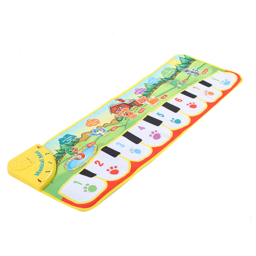 Baby Music Carpet Children Electronic Piano Keyboard Blanket Play Mat Educational ToysMusic Carpet