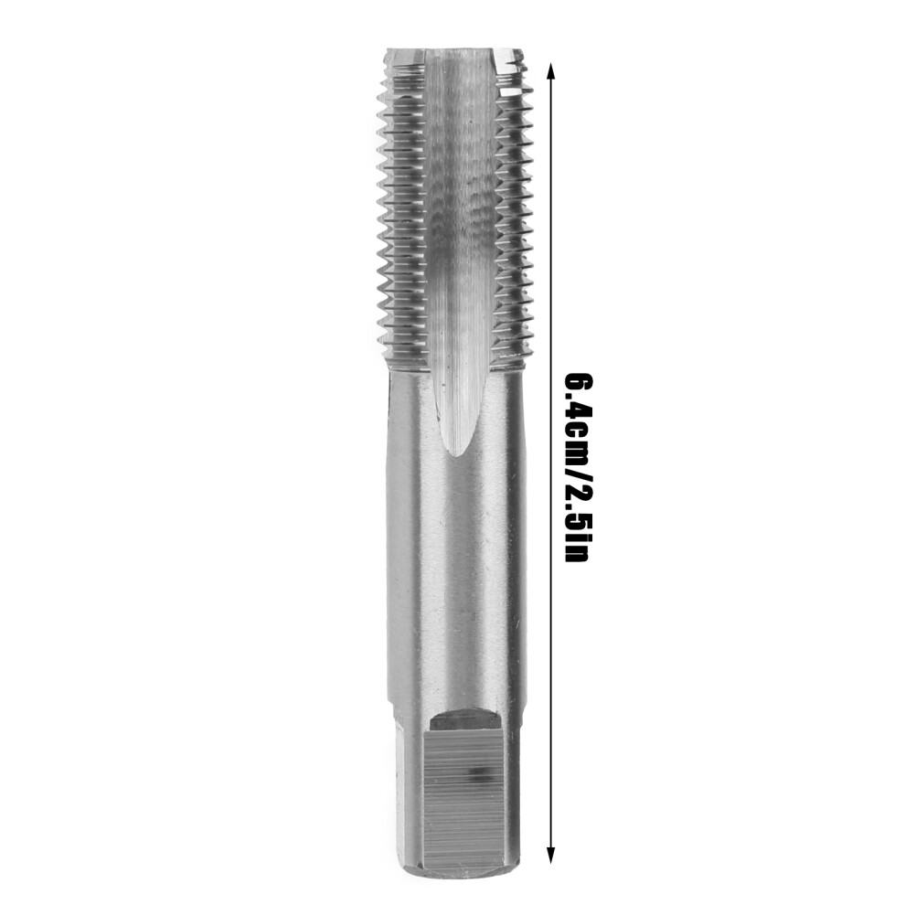 Pipe Thread Tap High Hardness For Metallic Material Cutting Hardware Tools Hss G1/4Â19 3371323319504