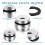 7Pcs Multiple Size Tap Hose Adapters Solid Brass Fit Removable Sink Aerators 6