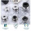6Pcs Brass Tap Adapters Multiple Size Kitchen Tap Adapter Garden Hose Connector 6