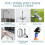 6Pcs Brass Tap Adapters Multiple Size Kitchen Tap Adapter Garden Hose Connector 4
