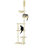 PawHut PawHut Floor To Ceiling Cat Tree 6-Tier with Scratch Post Bed Hammock Beige 9