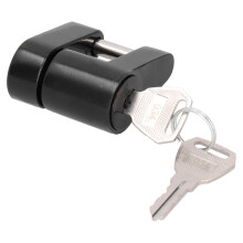 Zinc Alloy Trailer Hitch Coupler Locks 1/4in Diameter Anti Theft for Tow RV Truck Car