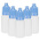 50Pcs 5ml Empty Dropper Bottles Squeezable Eye Liquid Bottle Container with Lids PlugsBlue 7