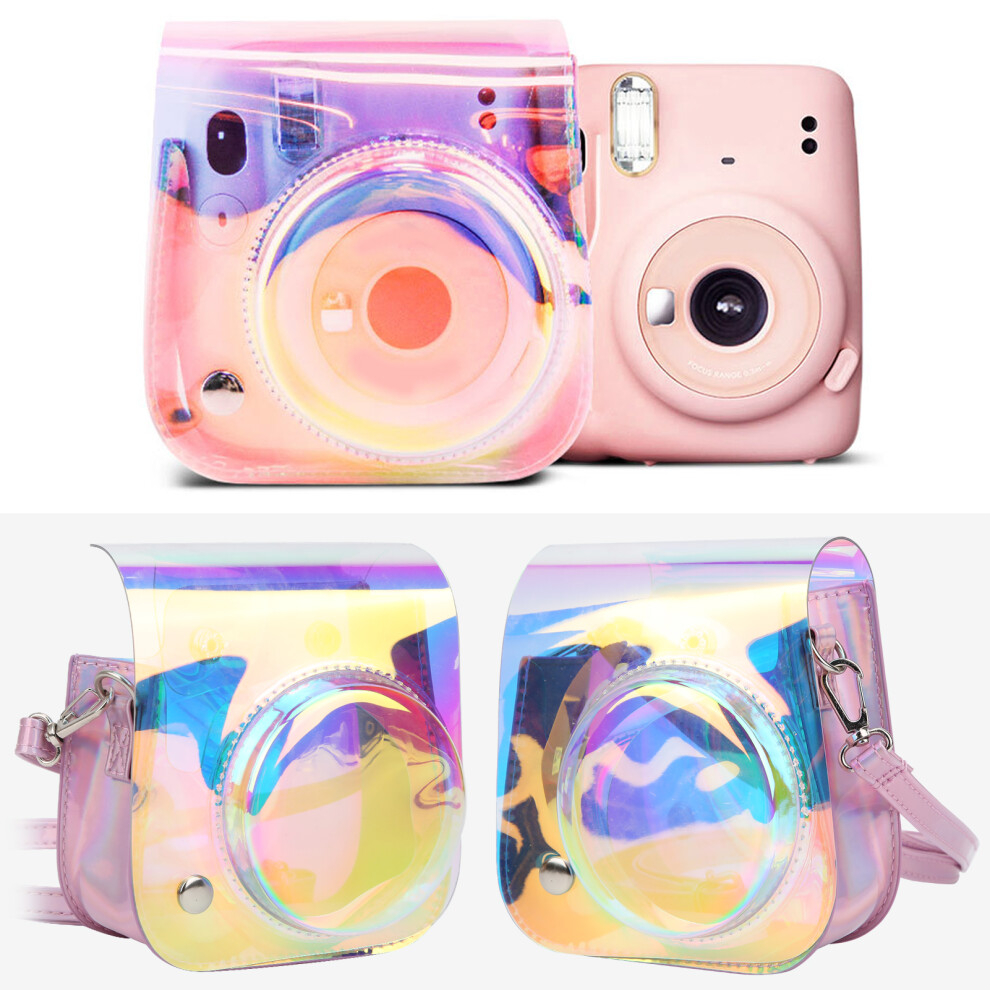 Pvc Camera Storage Case Transparent Sling Bag For Fujifilm Instax Mini 11/9/8 Camera 6911323323957