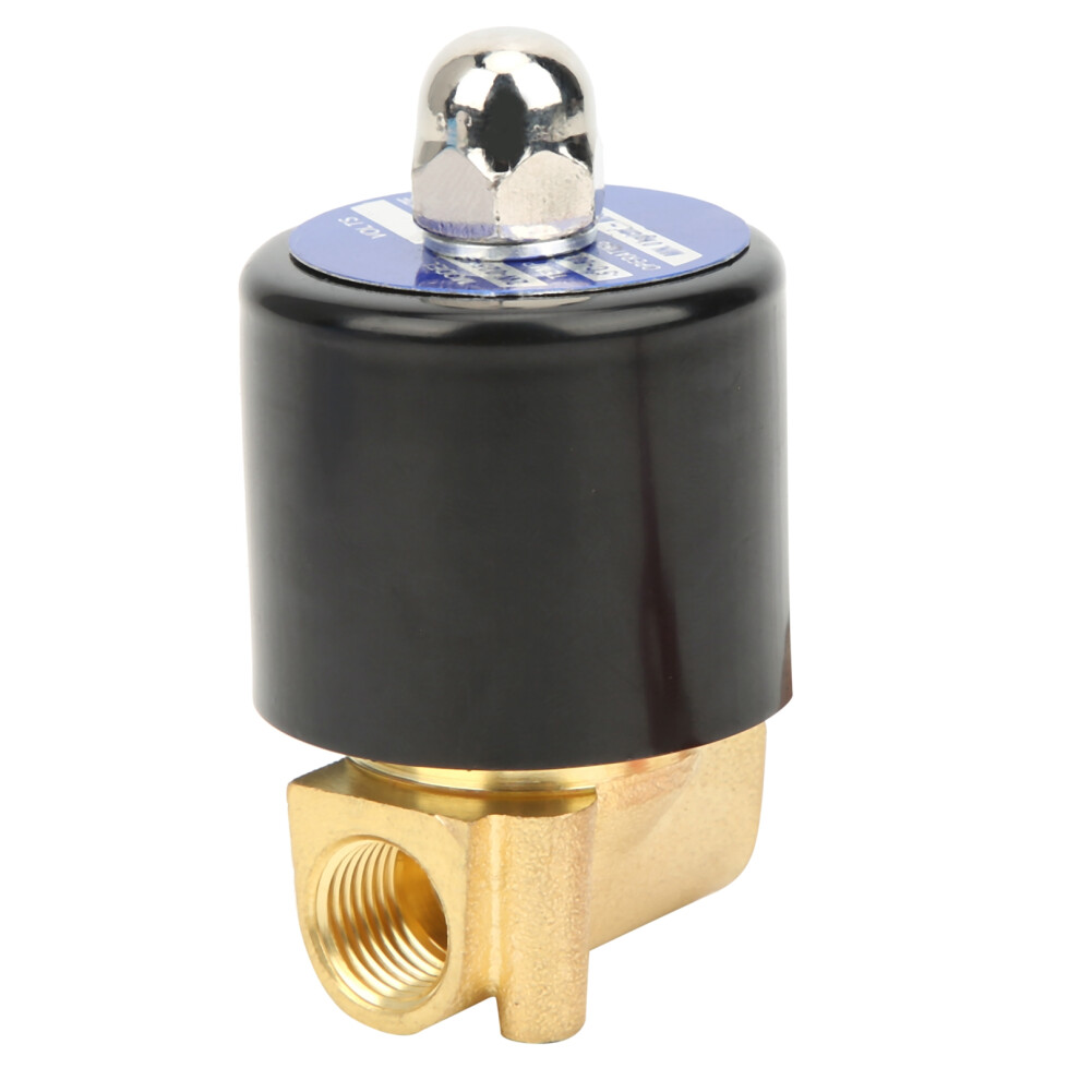 G1/4In Brass Valve Water Pressure Mechanical Normal Closed Direct Acting 2Wâ025Â08Ac220v 9481323325277