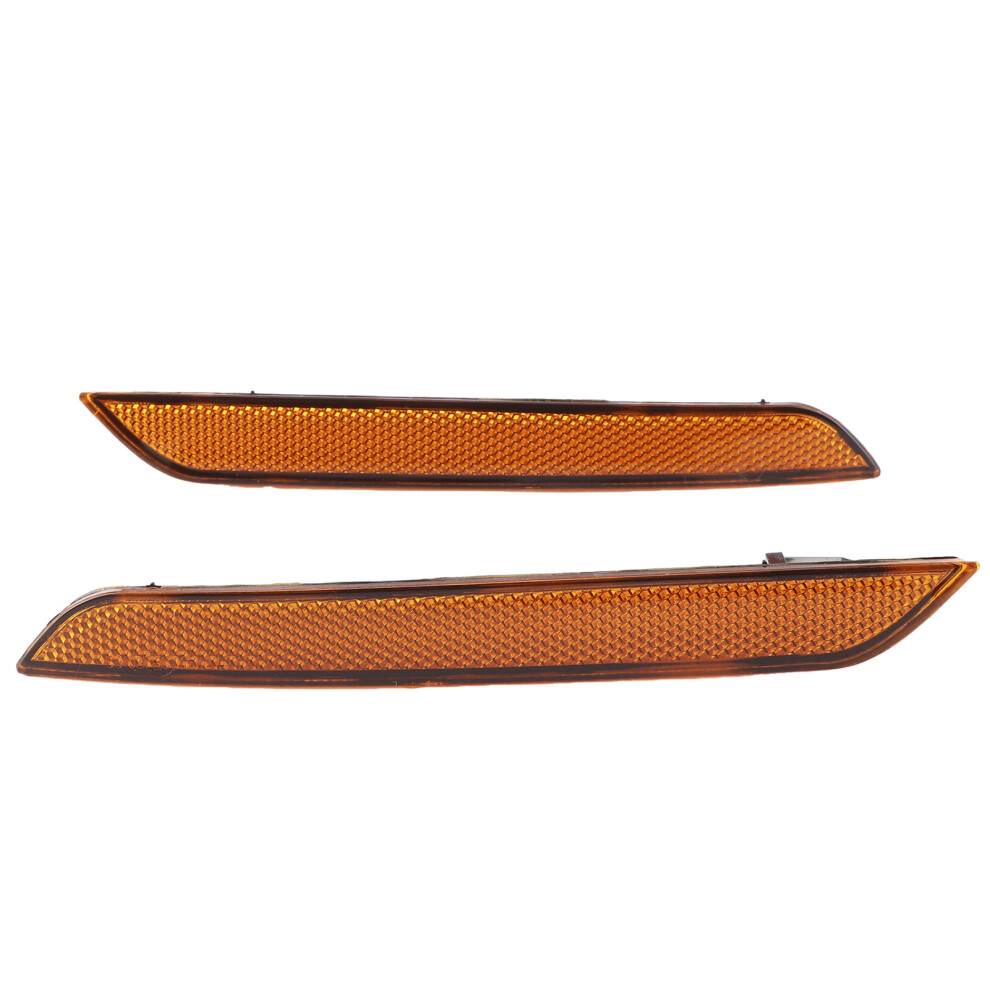 2Pcs Side Marker 63147187087 Front Bumper Reflector Lamp For E71/X6/E70/X5mamber Light 3581323325577