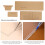 4Pcs Acrylic Wallet Template DIY HandMade Leather Short 3Fold Wallet Pattern Making 5