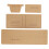 4Pcs Acrylic Wallet Template DIY HandMade Leather Short 3Fold Wallet Pattern Making 2