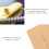 4Pcs Acrylic Wallet Template DIY HandMade Leather Short 3Fold Wallet Pattern Making 6