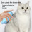 Katzendampfbürste, 3 in 1 Katzendampfbürste, Katzendampfbürste, Katzenpflegebürsten 2