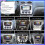 Android 11 2+32G Autoradio für Ford Focus/Ford Mondeo/S-max/Galaxy/Focus mit Wireless CarPlay Android Auto 7 Zoll Bluetooth GPS 4