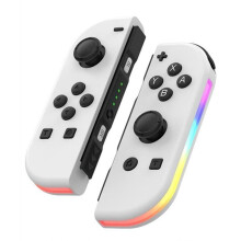Controller kompatibel mit Nintendo Switch, Joy-Con Bluetooth Wireless Controller – Weiß