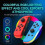 Controller kompatibel mit Nintendo Switch, Joy-Con Bluetooth Wireless Controller – Weiß 2