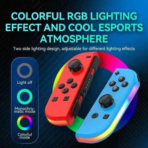 Controller kompatibel mit Nintendo Switch, Joy-Con Bluetooth Wireless Controller – Weiß 1