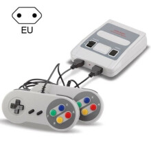 8-Bit-Retro-Spielekonsole, EU-HDMI-kompatibel, integrierte 620 Spiele mit 2 Controllern für Super Nintendo