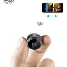 Mini-Spionagekamera, versteckt, IP, WiFi, HD 1080P, Nachtsicht, Bewegungserkennung für iPhone