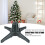 Christmas Tree Stand Electric 360 Degree Rotating Base Tree Support Shelf Decorations for Home50CM 3