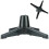 Christmas Tree Stand Electric 360 Degree Rotating Base Tree Support Shelf Decorations for Home50CM 15