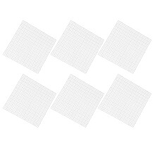 6Pcs Aquarium Fish Tank Isolation Bottom Filter Grid Plate Dividers Crate Cutting Splicingtransparent 30x30cm